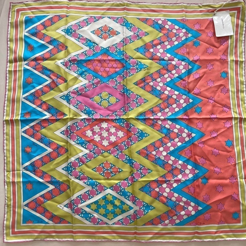 Emilio Pucci Carré Scarf - NEW